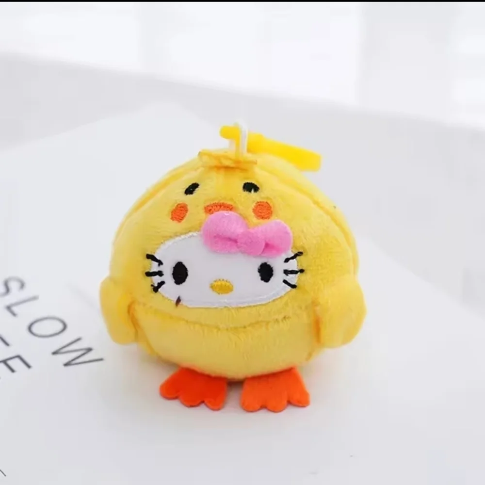Hello Kitty Brown and Yellow Plush Accessories